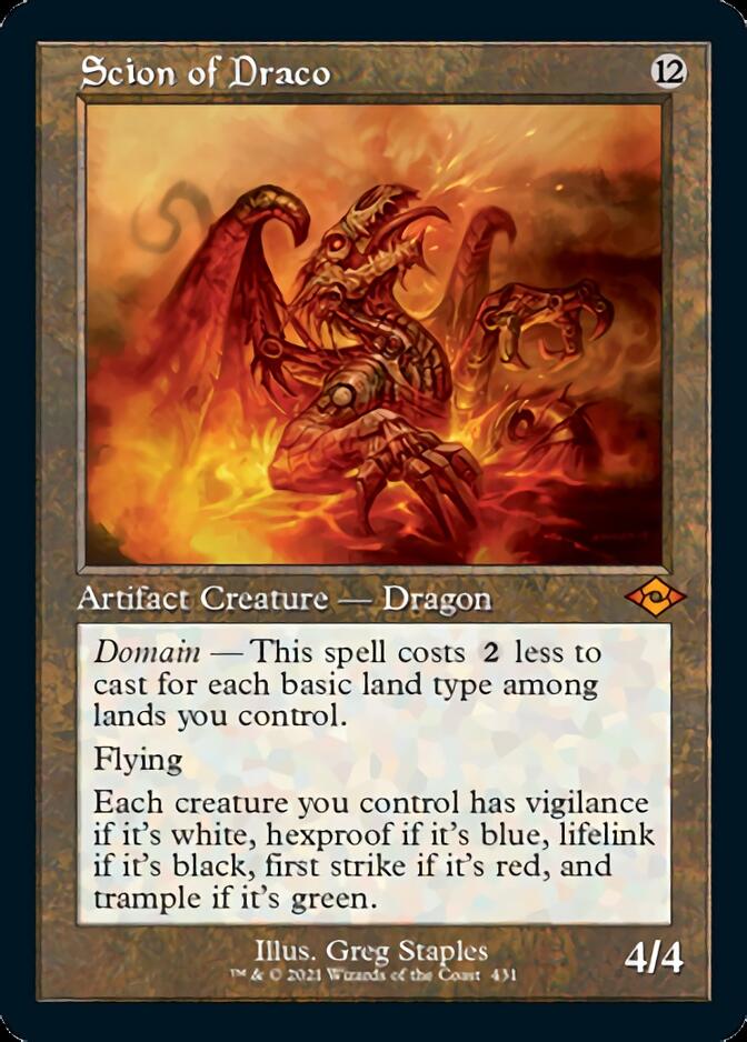 Scion of Draco (Retro) [Modern Horizons 2] | Arkham Games and Comics