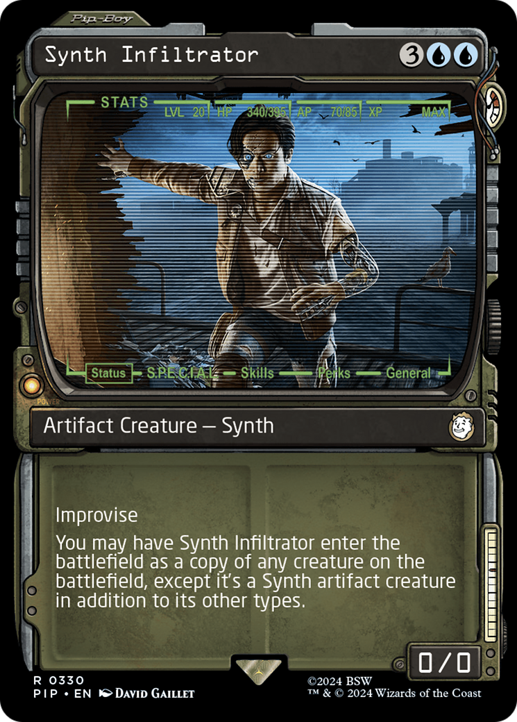 Synth Infiltrator (Showcase) [Fallout] | Arkham Games and Comics