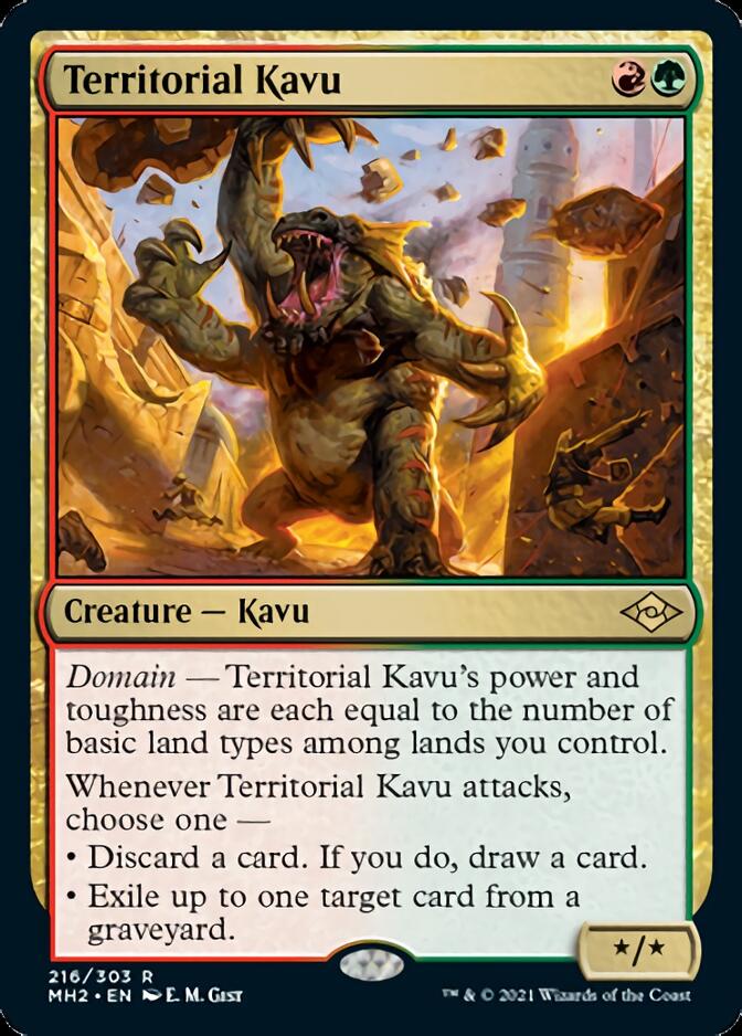 Territorial Kavu [Modern Horizons 2] | Arkham Games and Comics