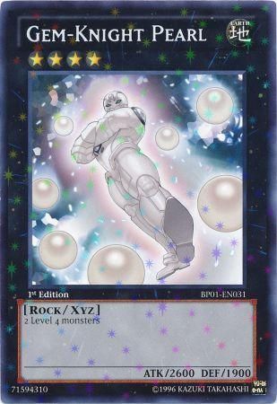 Gem-Knight Pearl [BP01-EN031] Starfoil Rare | Arkham Games and Comics