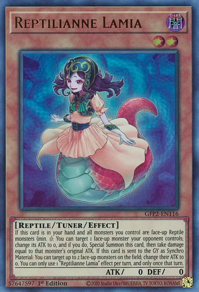 Reptilianne Lamia [GFP2-EN116] Ultra Rare | Arkham Games and Comics