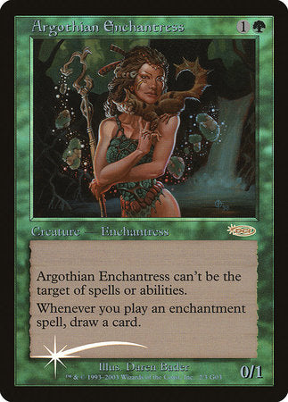 Argothian Enchantress [Judge Gift Cards 2003] | Arkham Games and Comics