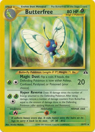 Butterfree (19/75) [Neo Discovery Unlimited] | Arkham Games and Comics