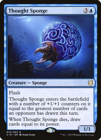 Thought Sponge [Commander 2019] | Arkham Games and Comics