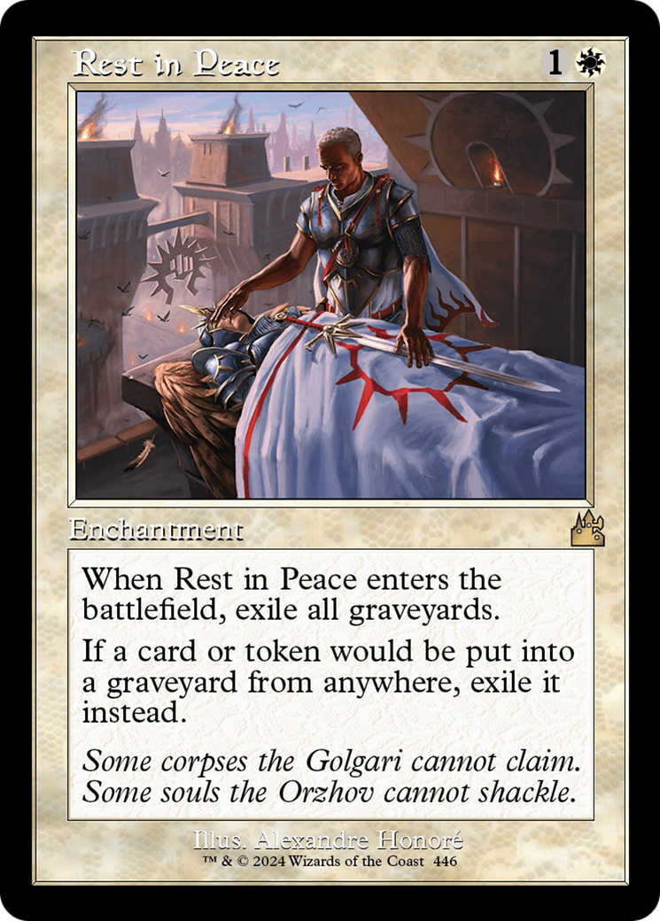 Rest in Peace (Retro Frame) [Ravnica Remastered] | Arkham Games and Comics