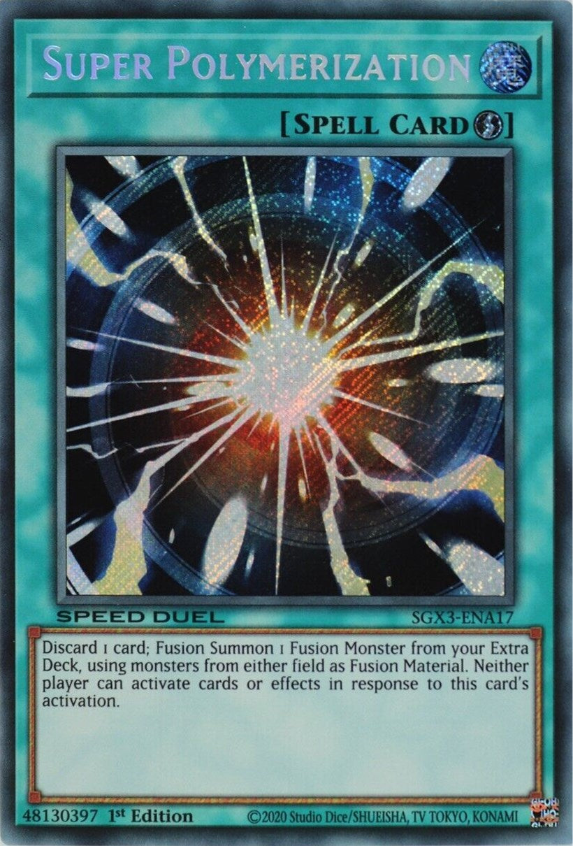 Super Polymerization [SGX3-ENA17] Secret Rare | Arkham Games and Comics