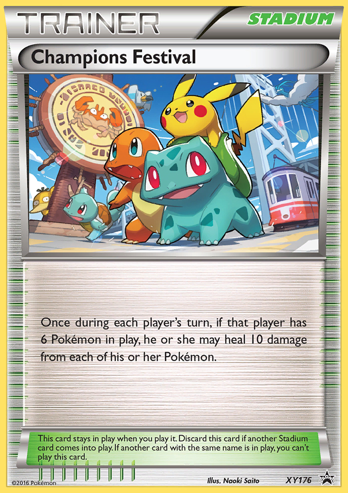 Champions Festival (XY176) [XY: Black Star Promos] | Arkham Games and Comics