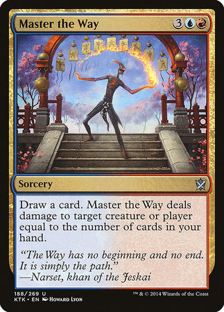 Master the Way [Khans of Tarkir] | Arkham Games and Comics