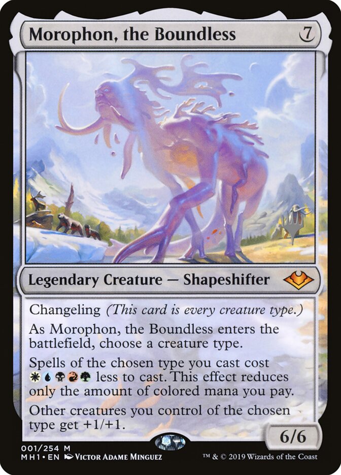 Morophon, the Boundless (Promo Pack) [Modern Horizons Promos] | Arkham Games and Comics