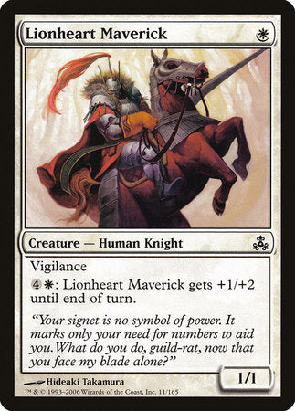 Lionheart Maverick [Guildpact] | Arkham Games and Comics