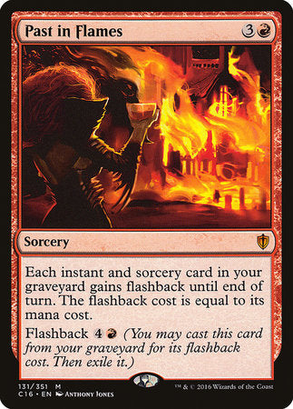 Past in Flames [Commander 2016] | Arkham Games and Comics