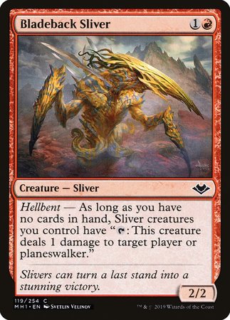 Bladeback Sliver [Modern Horizons] | Arkham Games and Comics