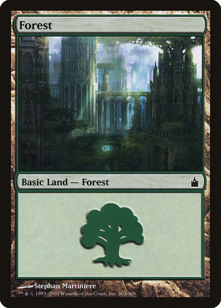 Forest (303) [Ravnica: City of Guilds] | Arkham Games and Comics