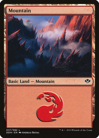 Mountain (37) [Duel Decks: Speed vs. Cunning] | Arkham Games and Comics