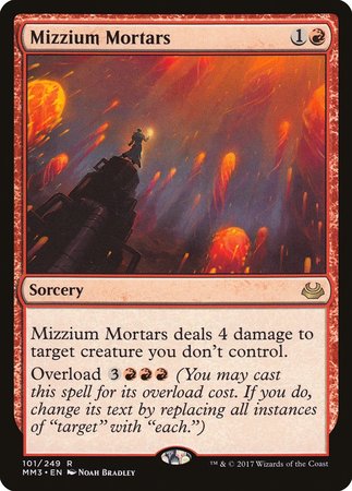 Mizzium Mortars [Modern Masters 2017] | Arkham Games and Comics