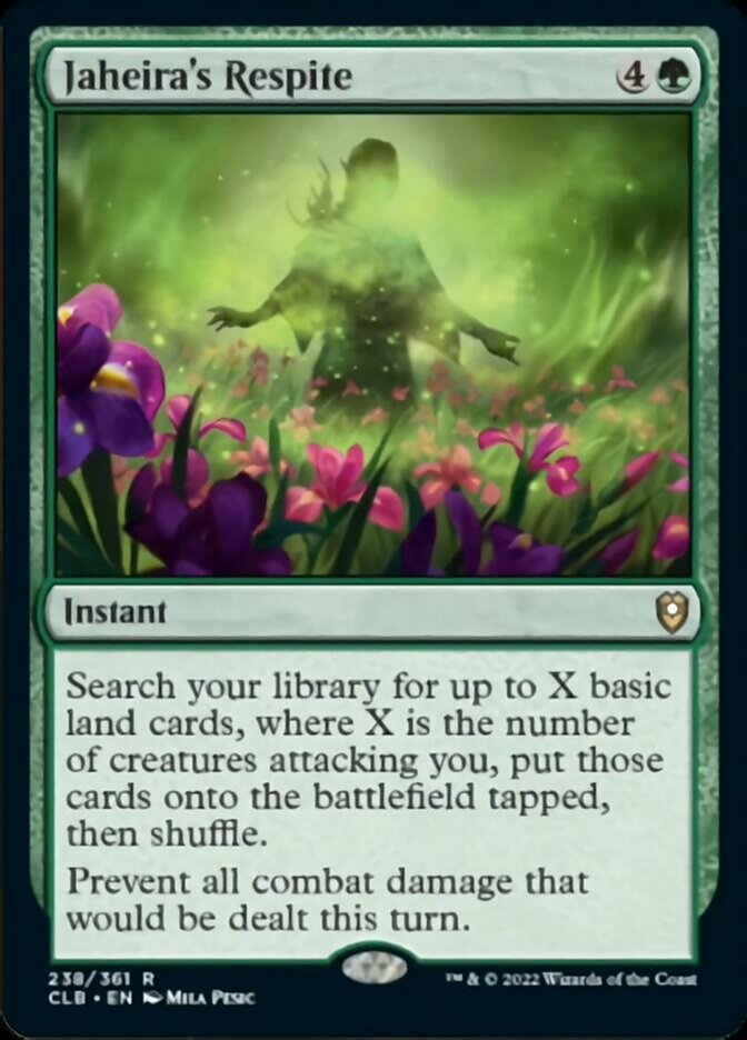 Jaheira's Respite [Commander Legends: Battle for Baldur's Gate] | Arkham Games and Comics