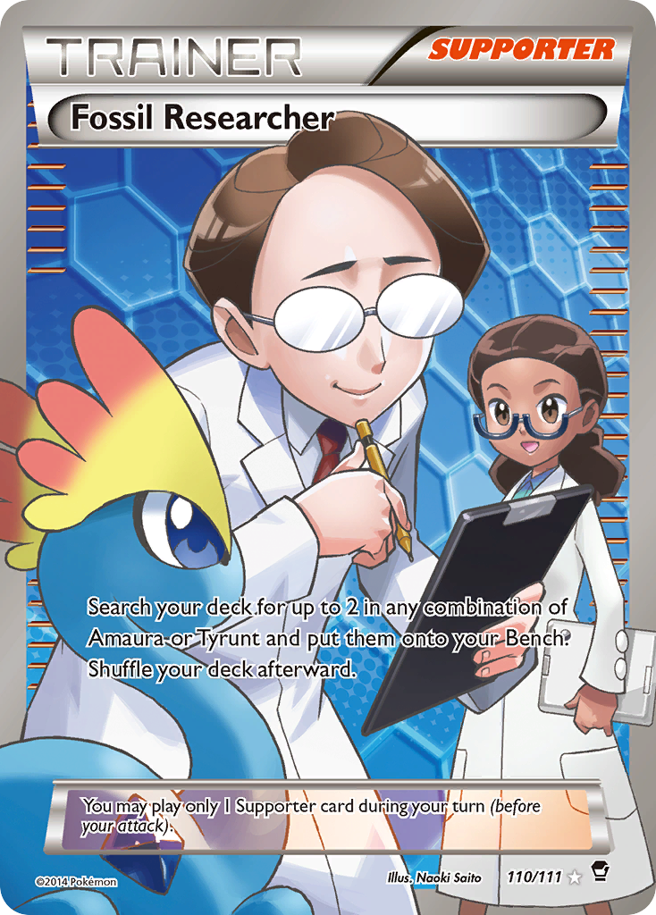 Fossil Researcher (110/111) [XY: Furious Fists] | Arkham Games and Comics