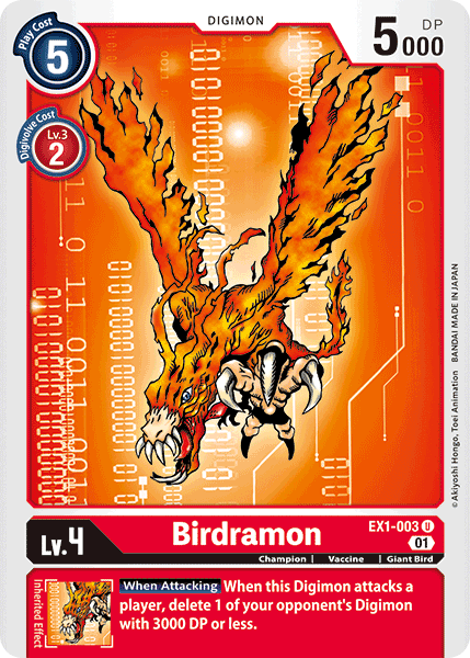 Birdramon [EX1-003] [Classic Collection] | Arkham Games and Comics