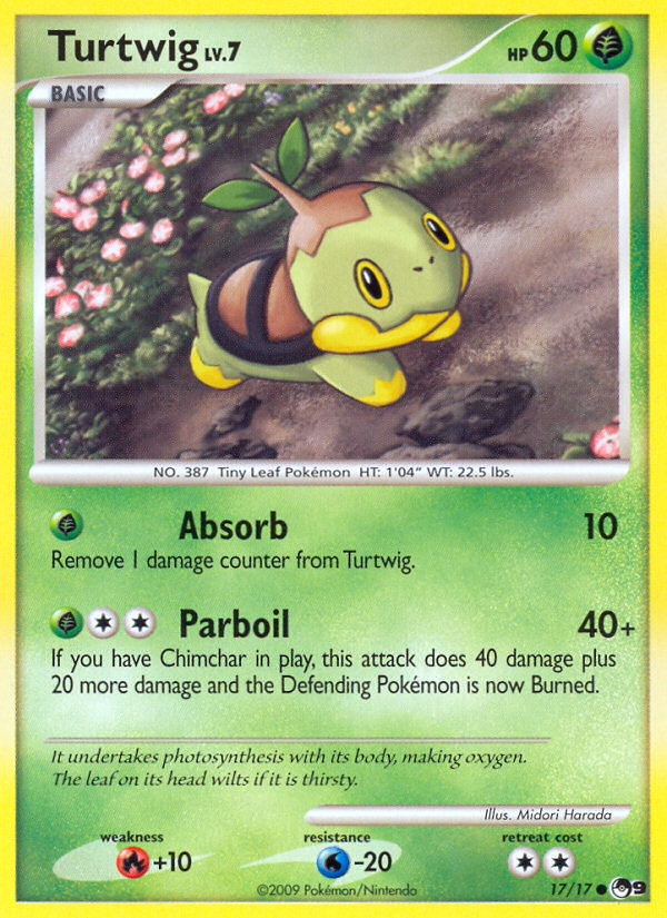 Turtwig (17/17) [POP Series 9] | Arkham Games and Comics