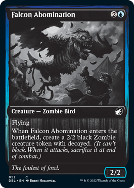 Falcon Abomination [Innistrad: Double Feature] | Arkham Games and Comics