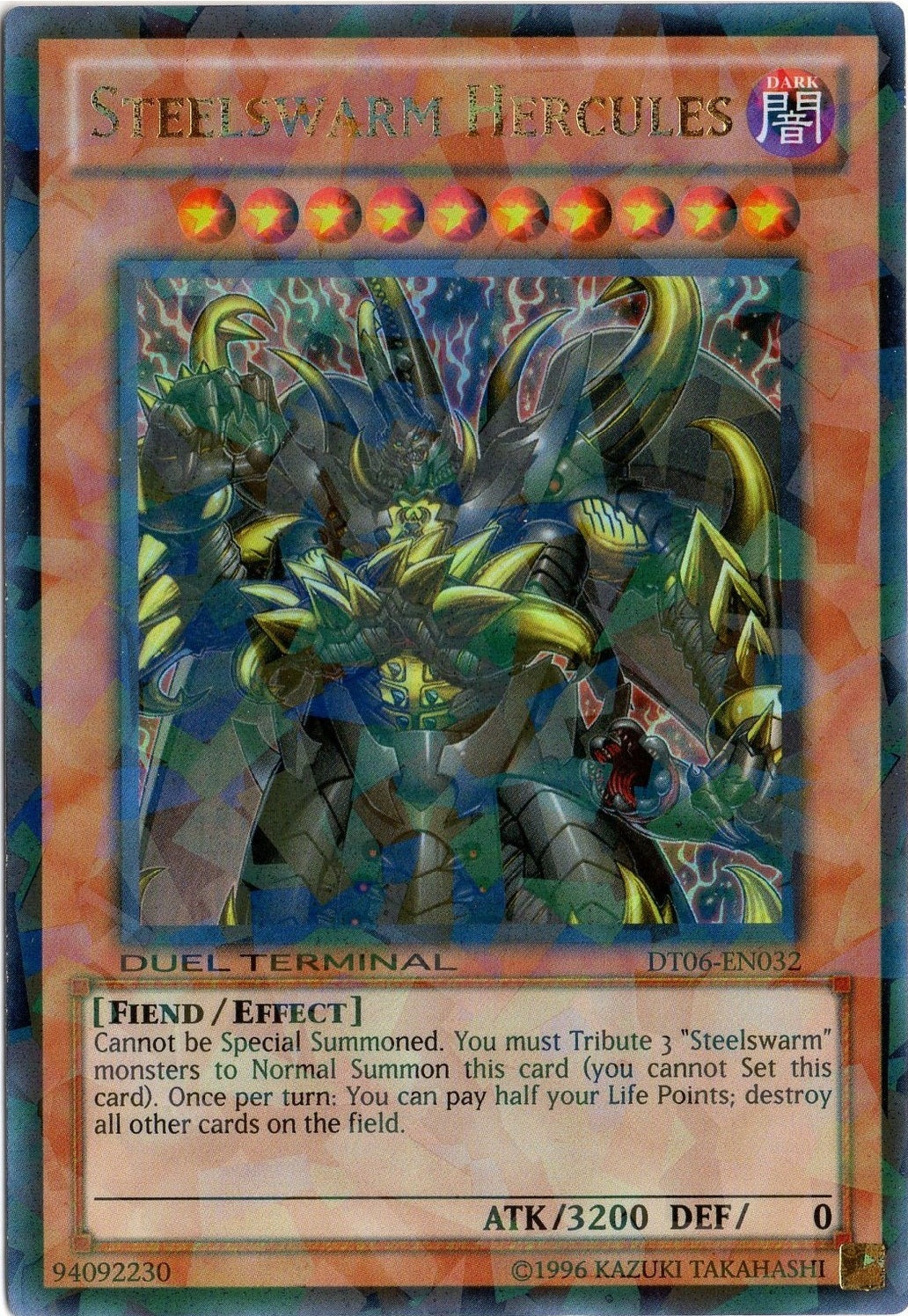 Steelswarm Hercules [DT06-EN032] Ultra Rare | Arkham Games and Comics