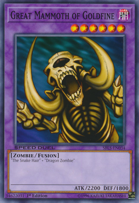 Great Mammoth of Goldfine [SBLS-EN034] Common | Arkham Games and Comics