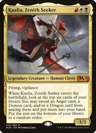 Kaalia, Zenith Seeker [Core Set 2020 Promos] | Arkham Games and Comics