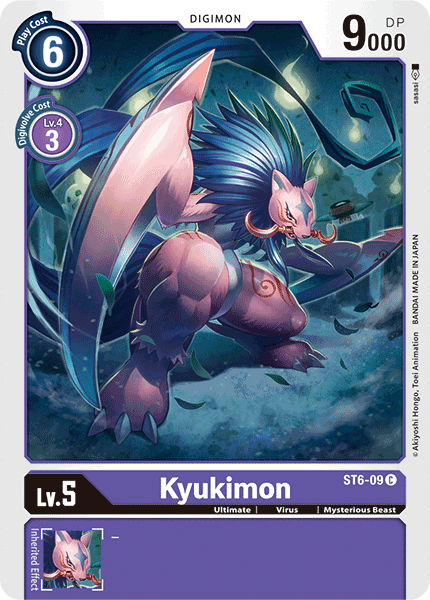 Kyukimon [ST6-09] [Starter Deck: Venomous Violet] | Arkham Games and Comics