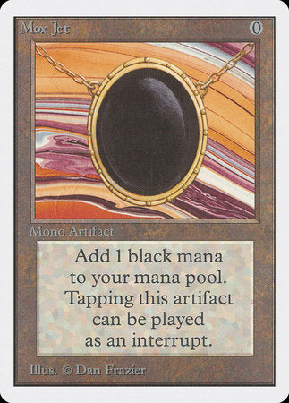 Mox Jet [Unlimited Edition] | Arkham Games and Comics