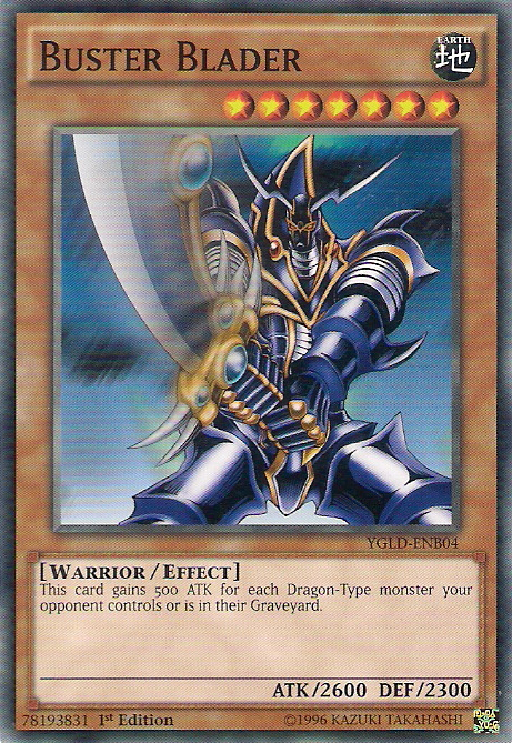 Buster Blader [YGLD-ENB04] Common | Arkham Games and Comics