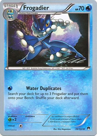 Frogadier (39/122) (Ninja Blitz - Cody Walinski) [World Championships 2016] | Arkham Games and Comics