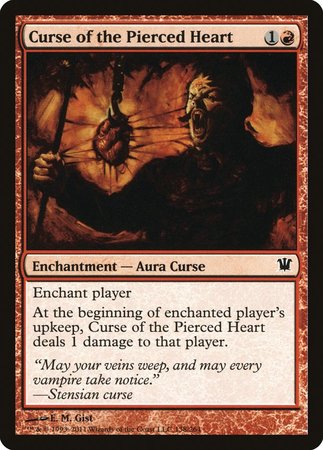 Curse of the Pierced Heart [Innistrad] | Arkham Games and Comics