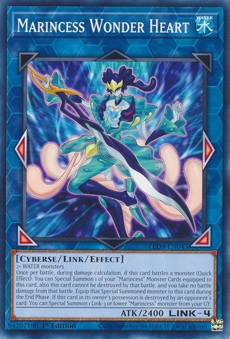 Marincess Wonder Heart [LED9-EN043] Common | Arkham Games and Comics