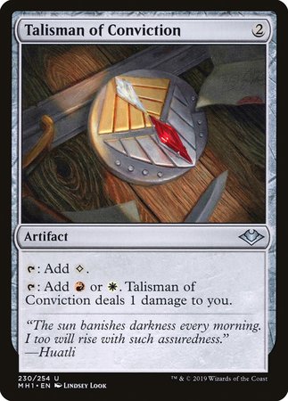 Talisman of Conviction [Modern Horizons] | Arkham Games and Comics