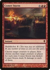 Comet Storm (Oversized) [Oversize Cards] | Arkham Games and Comics