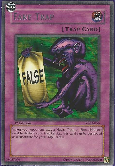 Fake Trap [MRD-056] Rare | Arkham Games and Comics