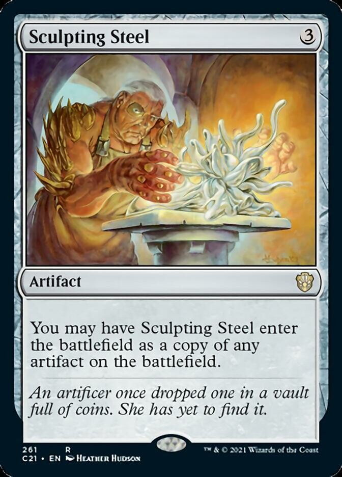 Sculpting Steel [Commander 2021] | Arkham Games and Comics