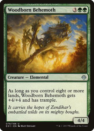 Woodborn Behemoth [Archenemy: Nicol Bolas] | Arkham Games and Comics
