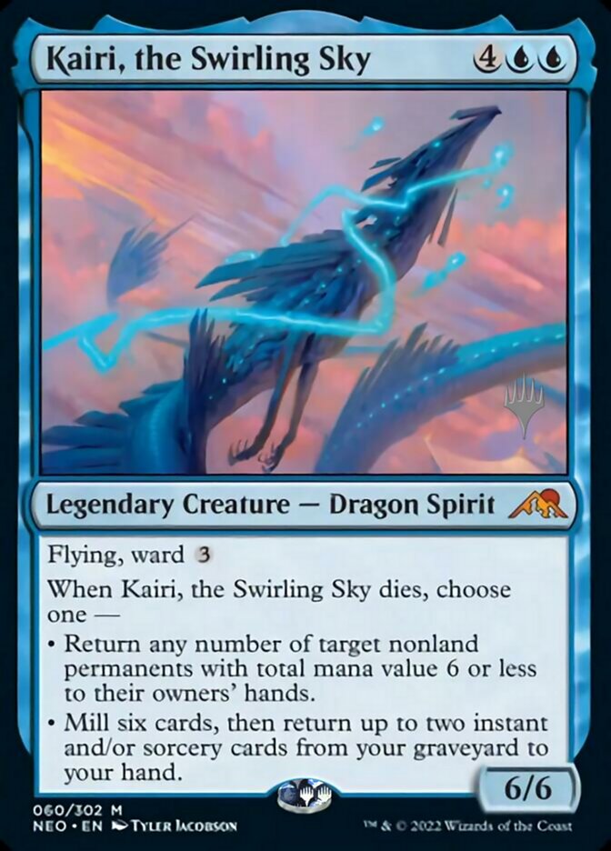 Kairi, the Swirling Sky (Promo Pack) [Kamigawa: Neon Dynasty Promos] | Arkham Games and Comics