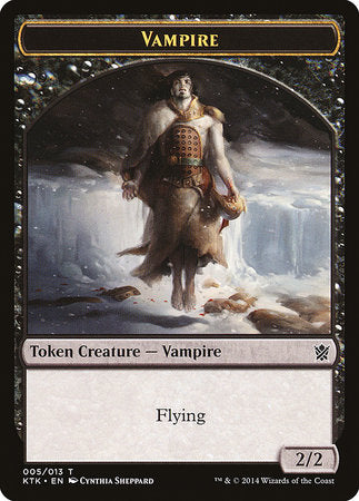 Vampire Token [Khans of Tarkir Tokens] | Arkham Games and Comics