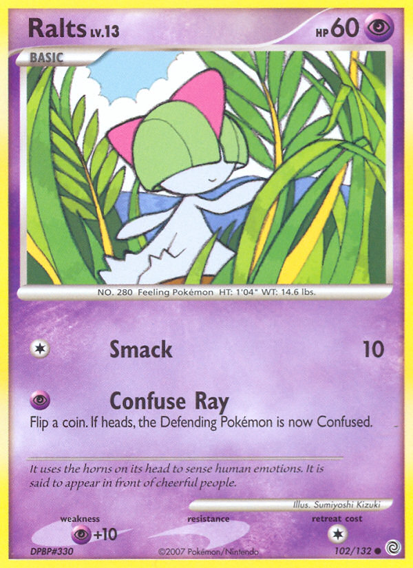 Ralts (102/132) [Diamond & Pearl: Secret Wonders] | Arkham Games and Comics