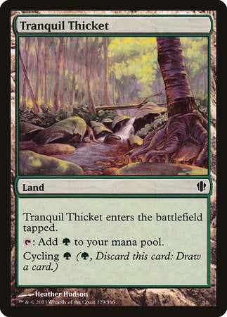 Tranquil Thicket [Commander 2013] | Arkham Games and Comics