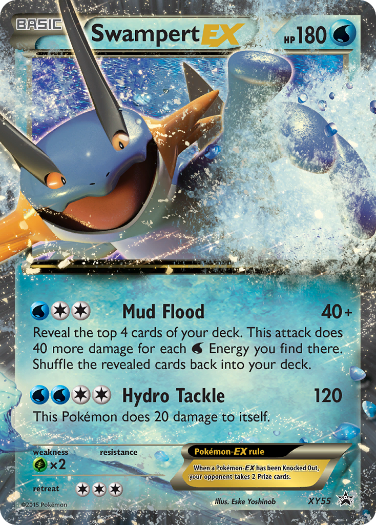 Swampert EX (XY55) [XY: Black Star Promos] | Arkham Games and Comics