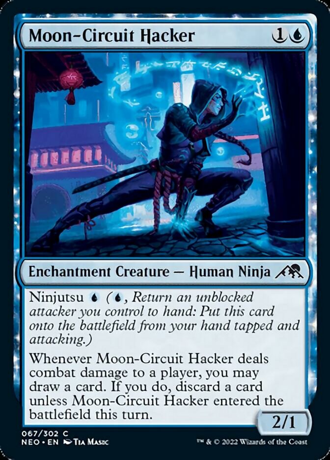 Moon-Circuit Hacker [Kamigawa: Neon Dynasty] | Arkham Games and Comics