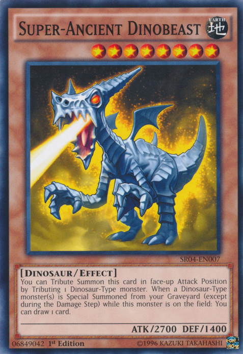 Super-Ancient Dinobeast [SR04-EN007] Common | Arkham Games and Comics