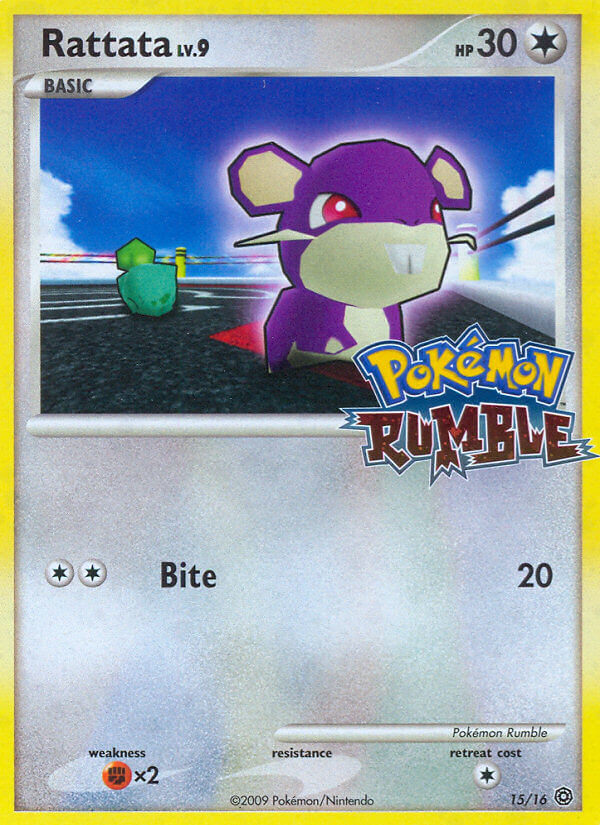 Rattata (15/16) [Pokémon Rumble] | Arkham Games and Comics