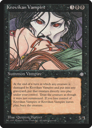 Krovikan Vampire [Ice Age] | Arkham Games and Comics