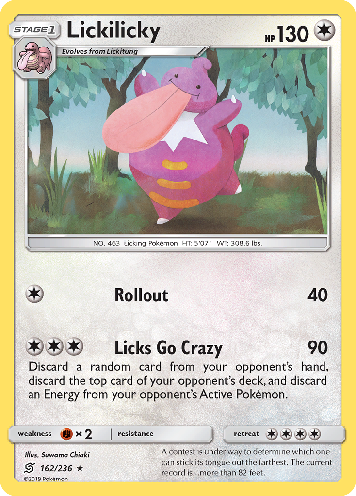 Lickilicky (162/236) [Sun & Moon: Unified Minds] | Arkham Games and Comics