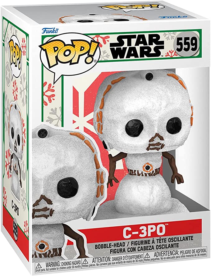 Funko POP C-3P0 Snowman #559 | Arkham Games and Comics