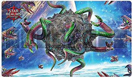 Star Realms Play Mat Infested Moon | Arkham Games and Comics